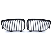 Sport Kühlergrill Nieren Schwarz Glanz Passend für BMW 1er E81 E82 E87 E88 07-12