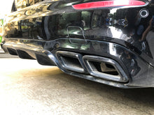 NUR FÜR BENZIN Schwarz Heckdiffusor Diffusor + Auspuff für Mercedes W213 S213 E43 AMG Line di33
