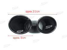 NUR BENZIN E53 Heckdiffusor Diffusor Auspuff Schwarz für Mercedes W213 Diffusor S213 AMG Line 16-19 di25