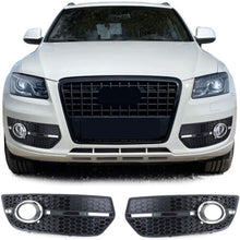 Nebelscheinwerfer Blenden Gitter Stoßstange für Audi Q5 8R S-Line 2009-2012