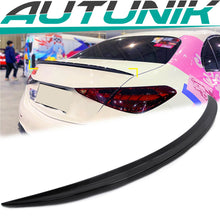 Schwarz Glanz Heckspoiler Spoilerlippe Spoiler für Mercedes W206 Limo 21+ sp13