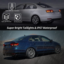 NEU LED-Rückleuchten für Volkswagen VW Jetta MK6 2011-2014 Sequentielle Heckleuchten Bremslicht