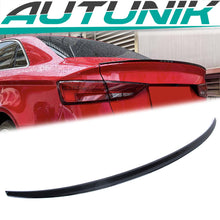 Schwarz Glanz Heckspoiler Heckflügel für AUDI A3 Spoiler 8V Limo 2012-2020 sp17