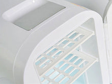 2 In 1 Mini Kühlschrank Tragbare Schrankbox AC/DC Weiß 4L für Auto Büro Zimmer Outdoor