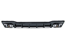 Diffusor Heckdiffusor Auspuffblenden Schwarz für AUDI A7 C8 4K S7 Sportback S Line 2018+ di85