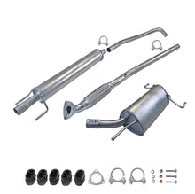 Auspuffanlage ab Kat Auspuff für Opel Corsa C 1.2 1.4 Twinport