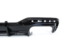 Schwarz glänzender Heckdiffusor + Auspuffendrohre für Audi A5 B9 S-line S5 2020-2023 Sport Stoßfängerdiffusor