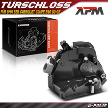 Türschloss Stellmotor Fahrerseite Vorne Links Passend für BMW 3er Cabriolet Coupe E46