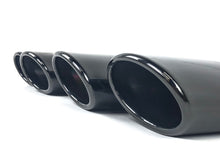 NEU Schwarz Auspuffblenden Auspuff Endrohr für Mercedes Benz W221 W211 W204 C218 R171 et250