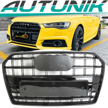 Kühlergrill Grill Schwarz für Audi A6 S6 C7 4G Limo Avant S Line MOPF 15-18 fg178