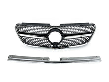 Chrom Kühlergrill Grill Diamantgrill für Mercedes Benz Vito W447 2014-02/2019 Vor Facelift fg308