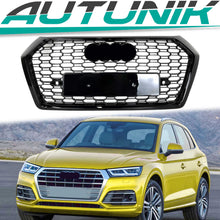 Schwarz Wabengrill Kühlergrill Front Grill für Audi Q5 SQ5 FY S Line 2017-2020
