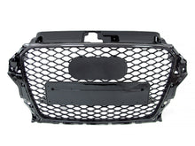 Wabengrill Kühlergrill Grill Schwarz für AUDI A3 8V S3 Vor MOPF 12-16 fg87