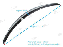 Schwarz Glanz Spoiler Heckspoiler für Mercedes C-Klasse W205 Limo C63 AMG 14-21 sp7