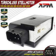 Stellelement Stellmotor Zentralverriegelung Passend für BMW 3er E36 5er E34 1987-2003
