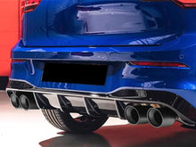 NEU Schwarz Y Style Auspuffblenden Duplex Blenden Endrohre Passend für AUDI BMW Mercedes Universal 62-65mm et284