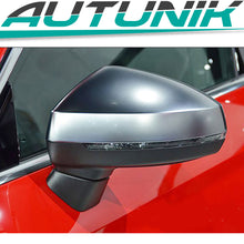 Alu Matt Chrom Spiegelkappen Außenspiegelkappen für AUDI A3 8V S3 RS3 TSI TDI S Line 2013-2020 mc4