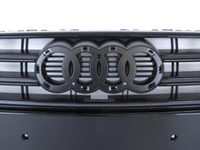 Grill Kühlergrill Schwarz für Audi A4 S4 B9 Limo Avant S-Line 15-19 fg225