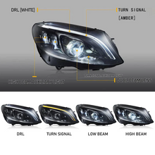 NEU LED Scheinwerfer Licht Beleutung für Mercedes C-Klasse W205 A205 C205 2015-2020