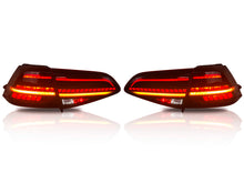 NEU Voll LED Rückleuchten Mit E Mark für VW Golf 7 2013-2020 Rot Rauch dynamischer Blinker