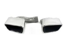 Chrom Auspuff Blenden Endrohre für BMW X5 F15 35i M Sport Stoßstange 2013-2018