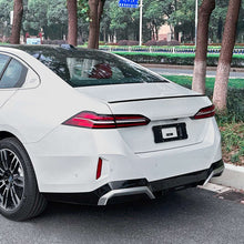 Schwarz Heckspoiler Spoiler Lippe für BMW 5er I5 G60 525i 530i M60 2024+