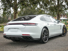 Schwarz Glanz Auspuffblenden Endrohre für Porsche Panamera 4S 16-23 et332