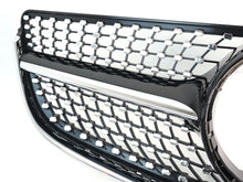 Diamant Frontgrill Kühlergrill Schwarz für Mercedes E Klasse C207 Coupe A207 Cabrio 2013-2017 fg187