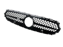 Diamant Grill Kühlergrill Frontgrill Schwarz für Mercedes C Klasse W206 S206 Avantgarde 2021+