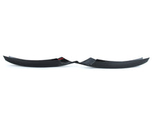 Splitter Spoiler Ecken Ansätze Schwarz Passend für BMW 1er E82 E88 M Sport Paket LCI 2007-2010