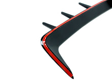 Heck Stoßstange Aero-Kits Flaps Flics Flossen Passend für BMW 4er G22 G23 M Sport Paket