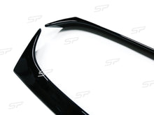 Heckspoiler Seiten Spoiler Flaps GTI Style Vertikale Schwarz für VW GOLF 7 VII TSI TDI ab 2014