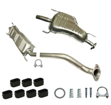 Auspuffanlage Auspuff für Opel Astra G CC F48 F08 1.6 1.8 2.0 16V Endrohr