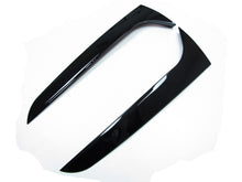 Seitenflügel Vertikale Spoiler Heckspoiler Flaps Schwarz Glanz für AUDI A4 B8 Allroad Avant 2009-2016 od54