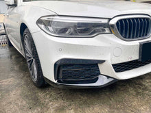Front Spoiler Splitter Ecken Ansätze Schwarz Passend für BMW 5er G30 G31 M Sport Paket 2017-2020 Vor LCI