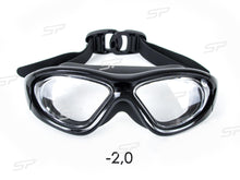 Schwimmbrille mit Sehstärke Antibeschlag Taucherbrille -2,0 bis -9,0 für Damen und Herren