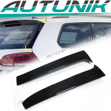Heckspoiler Seiten Spoiler Flaps Schwarz für VW GOLF 7 GOLF 7.5 Variant Kombi 2013-2020