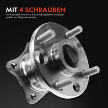 Radnabe Radlagersatz Hinten für Toyota Corolla E11 Compact Liftback Wagon 97-02