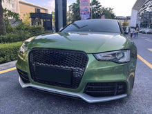 Glänzend Schwarz Wabengrill Kühlergrill Grill für AUDI A5 S5 8T B8 Sportback Coupe Facelift 2012-2016