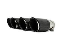 Glanz Carbon Duplex Sportauspuff Auspuffblenden Endrohre Passend für AUDI BMW Benz Universal 62-66mm et256