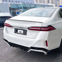 Schwarz Heckspoiler Spoiler Lippe für BMW 5er I5 G60 525i 530i M60 2024+