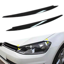 Scheinwerfer Blenden Böser Blick Schwarz für VW GOLF 7 VII 7,5 GTI R