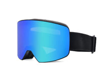 OTG Skibrille Snowboard Brille mit Anti-Rutsch-Band für Damen Herren Zylinder Verspiegelt Magnet-Wechselsystem