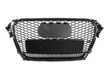 Kühlergrill Front Grill Wabengrill Schwarz für AUDI A4 B8.5 B8 S4 S-Line Limo Avant 2011-2015