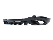 C63 Optik Heckdiffusor Diffusor Auspuff Schwarz Glanz für Mercedes W206 S206 AMG Line 2022+