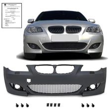 Vorne Stoßstange Passend für BMW 5er E60 E61 Limousine Touring 2003-2007 mit ABE