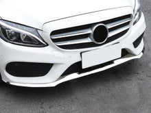 Chrom Front Spoiler Stoßstange Lippe für Mercedes W205 Spoilerlippe S205 A205 C205 AMG Line C43 15-18 di99