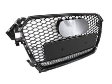 Kühlergrill Front Grill Wabengrill Schwarz für AUDI A4 B8.5 B8 S4 S-Line Limo Avant 2011-2015