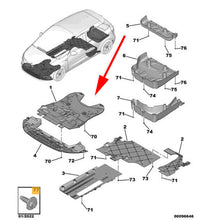 Unterfahrschutz Motorschutz für Citroen C4 Picasso II C4 Grand Picasso C4 SpaceTourer C4 Grand SpaceTourer