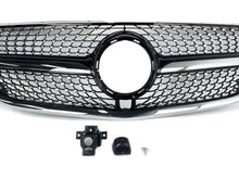 Chrom Kühlergrill Grill Diamantgrill für Mercedes Benz Vito W447 2014-02/2019 Vor Facelift fg308